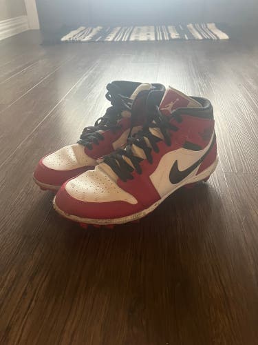 Men's Size M 11.0 (W 12.0) Jordan High Top Molded Cleats (Used)