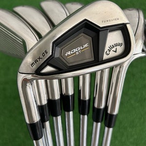 LH Callaway Rogue ST Max OS Iron Set 5-A / NS Pro Modus Tour 105 Stiff
