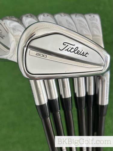 Titleist T200 23 Forged Iron Set 5-48 / Tour AD Graphite Design 75 Regular