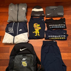 Team Issued Marquette Lacrosse Nike Gear (Used)