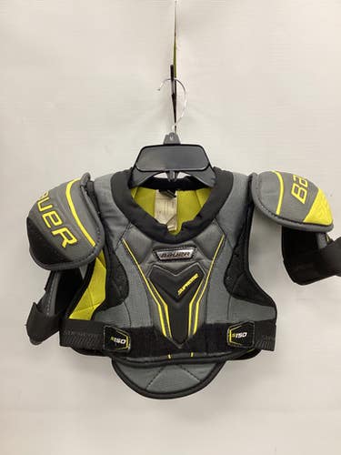 Used Bauer SUPREME Youth Shoulder Pads SM 11851-S000037287
