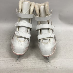 Used Jackson SOFT TEC Girls Softboot Skate White Junior 02 11851-S000037321