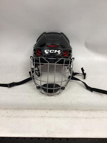 Used CCM TACKS 70 Helmet Cage Combo Black MD 11851-S000037326
