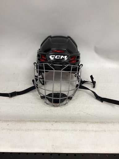 Used CCM TACKS 70 Helmet Cage Combo Black MD 11851-S000037326