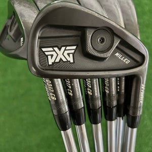 PXG 0317 CB Black Forged Iron Set 4-W / Project X LZ 6.5 Extra Stiff