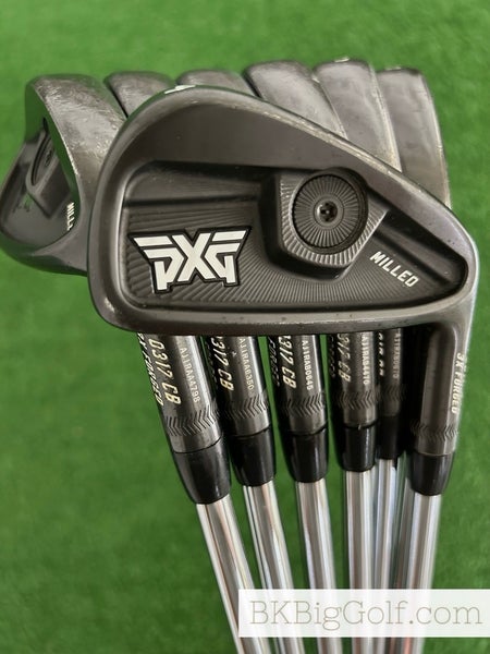 PXG 0317 CB Black Forged Iron Set 4-W / Project X LZ 6.5 Extra Stiff