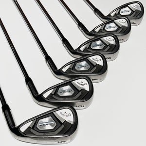 Callaway Rogue Iron Set 5-9, PW Right Handed Stiff Flex Steel Shafts