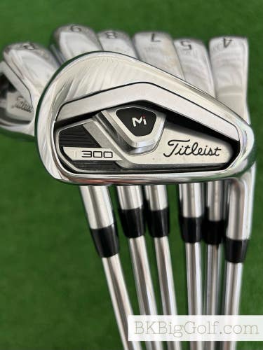 Titleist T300 21 Iron Set 4-P / KBS Tour 120 Stiff