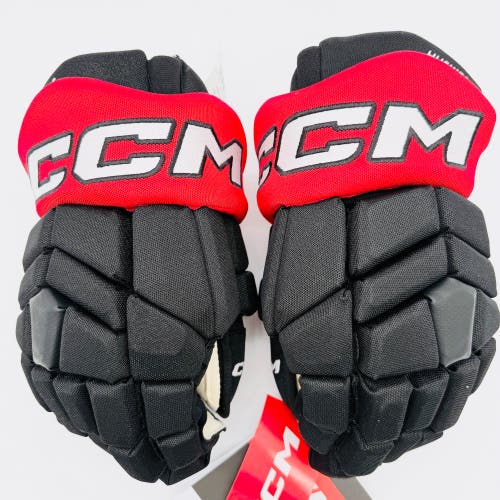 New Northeastern University CCM HGTK Hockey Gloves-13"
