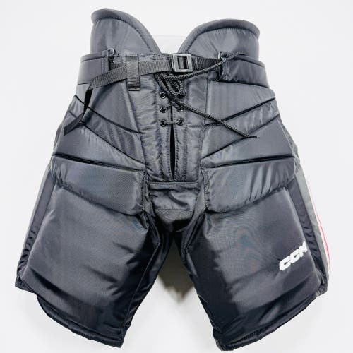 New Northeastern University CCM HPG 12A Hockey Goalie Pants- Medium