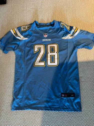 Powder blue stitched Melvin Gordon youth XL Boys Nike Jersey (Used)