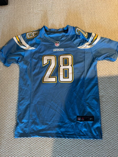 Powder blue stitched Melvin Gordon youth XL Boys Nike Jersey (Used)