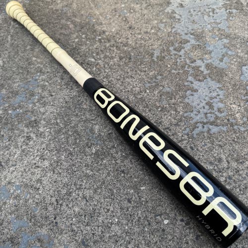 MINTY 2026 Warstic Bonesaber Hybrid 29/19 (-10) Black Cobra USABat Baseball Bat