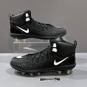 Size 13 Nike Force Savage Pro TD Football Cleats Black Promo