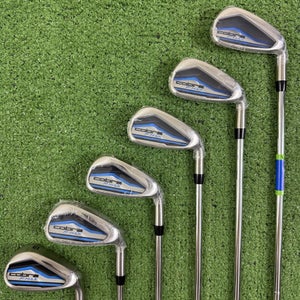 Cobra F Max 2022 Blue Iron Set 5-9 GW Steel Shafts Regular Flex Right Handed 22