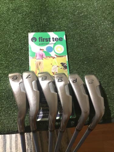 King Cobra Left Handed Ladies S9 Irons Set (6-PW-SW) YS 50g Graphite Design (LH)