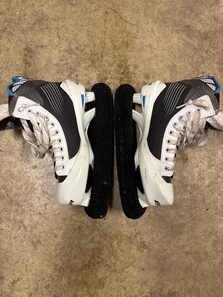 Bauer Reactor 2000 Hockey Goalie Skates Extra Wide Width 8 (Used)