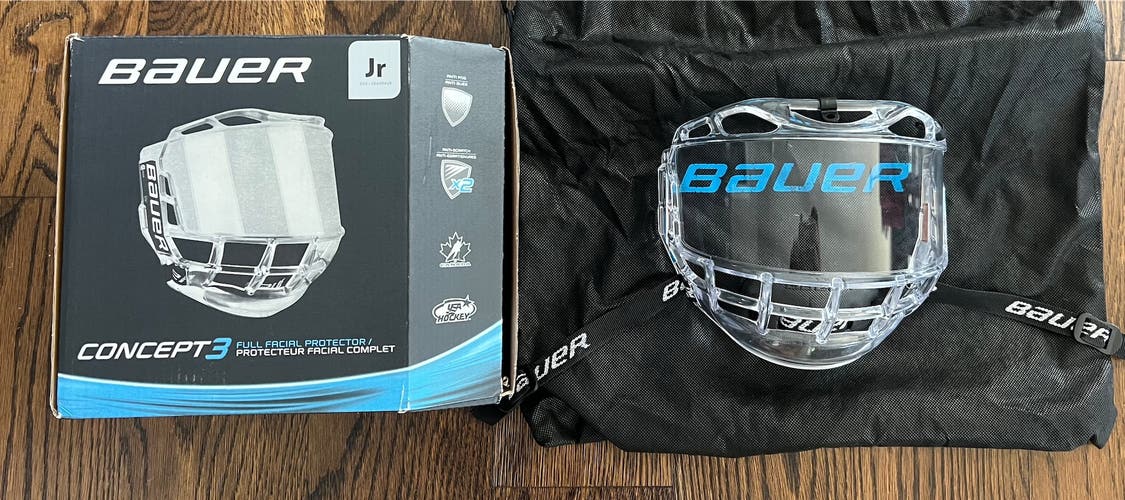 Bauer Concept 3 Full Shield Shield (Used)