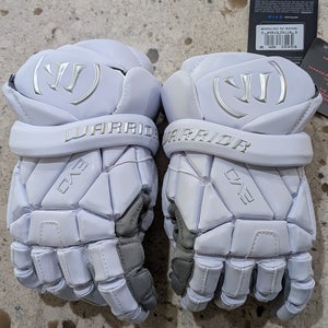 Warrior EVO QX Lacrosse Gloves Medium (New)