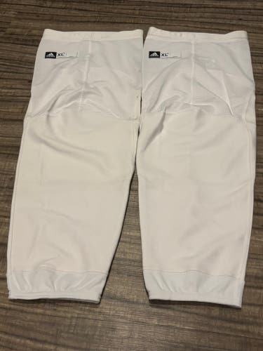 Adidas Hockey Socks NHL Pro Stock Adult XL+ 33” White