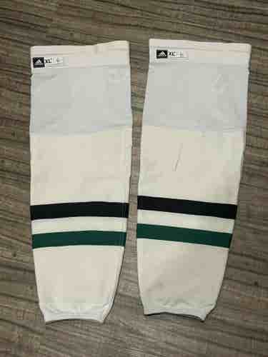 Adidas Dallas Stars NHL Lian Bichsel #6 Pro Stock Hockey Socks, Size XL+