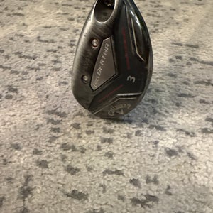 Men's 2019 Callaway 2019 Big Bertha Right Handed Hybrid 3H (Used)