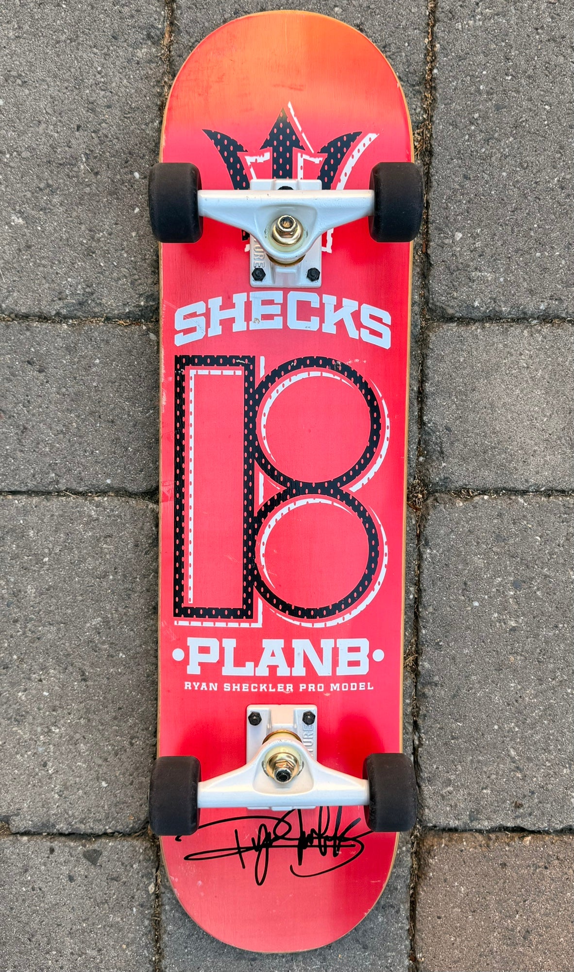 Plan B Skateboards (2012) Ryan Sheckler Signature Model Mini