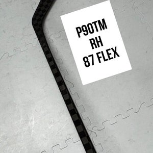 Senior(1x)Right P90TM 87 Flex ProBlackStock™ Unbranded Pro Stock Nexus Hockey Sticks