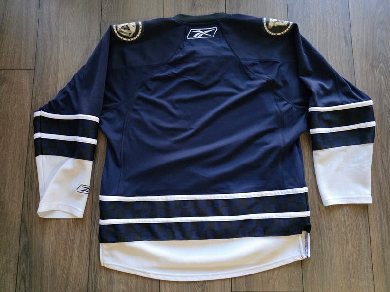 Nashville Predators Vintage Navy Reebok Checkerboard