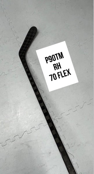 Senior(1x)Right P90TM 70 Flex ProBlackStock™ Unbranded Blackouts Pro Stock Hockey Sticks