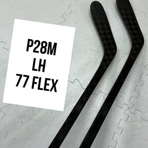 Senior(2x)Left P28M 77 Flex ProBlackStock™ Unbranded Blackouts Pro Stock Nexus Hockey Sticks