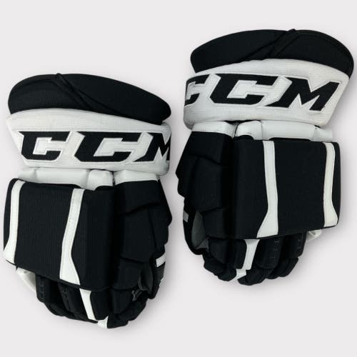 Pro Stock Used 14" CCM HGCL Wilkes-Barre/Scranton Pittsburgh Penguins Hockey Gloves