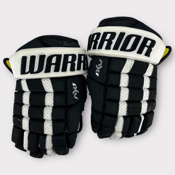 Pro Stock Used 14" Warrior Dynasty AX1 Pittsburgh Penguins Hockey Gloves