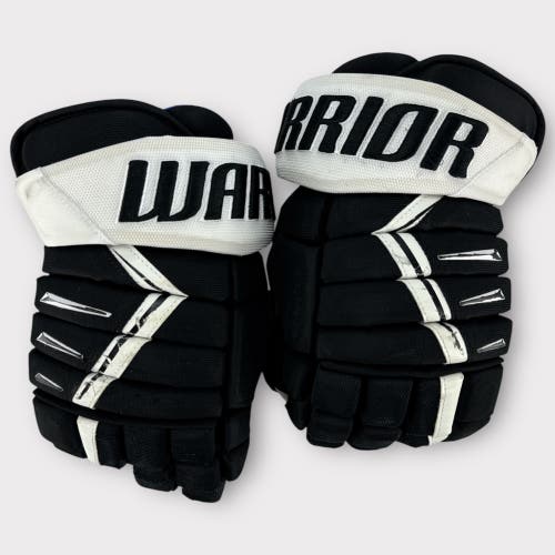 Pro Stock Used 14" Warrior DX Pro Pittsburgh Penguins Hockey Gloves