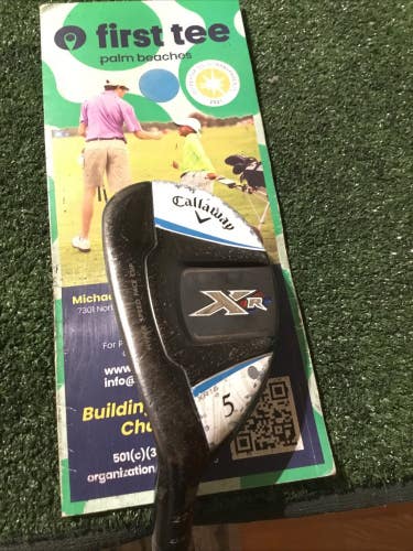 Callaway Left Handed Ladies XR16 OS 27* 5 Hybrid Bassara 50 E Series Graphite