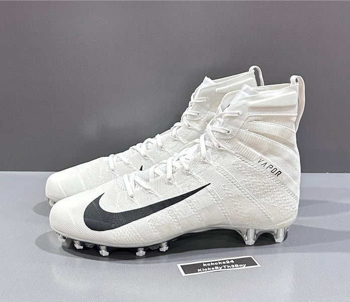 Size 14 Nike Vapor Untouchable 3 Elite Football Cleats White AO3006-100