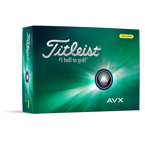 TITLEIST AVX YELLOW 2024 GOLF BALL