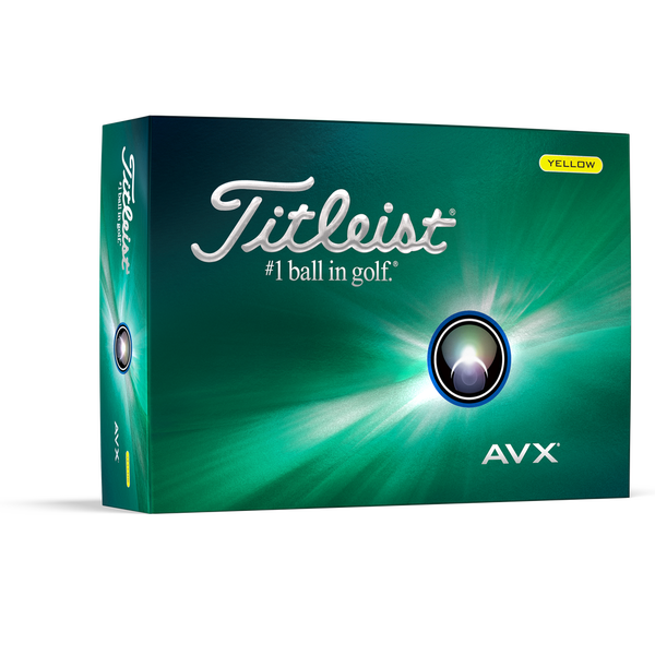 TITLEIST AVX YELLOW 2024 GOLF BALL