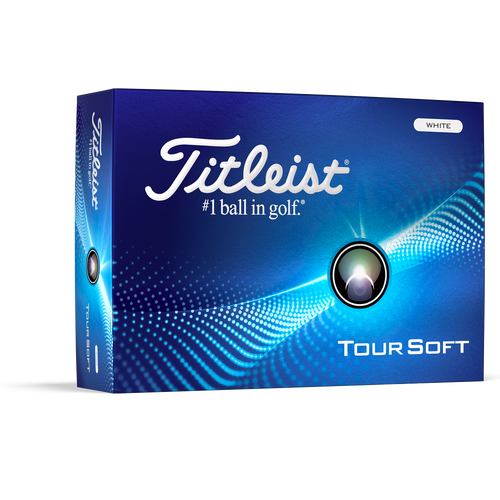 TITLEIST TOUR SOFT WHITE 2024 GOLF BALL