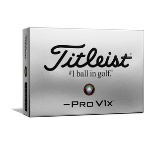 TITLEIST PRO V1X LEFT DASH WHITE GOLF BALL
