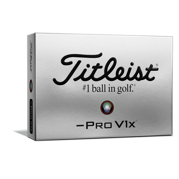 TITLEIST PRO V1X LEFT DASH WHITE GOLF BALL