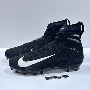 Size 12.5 Nike Vapor Untouchable 3 Elite Football Cleats Black AO3006-010