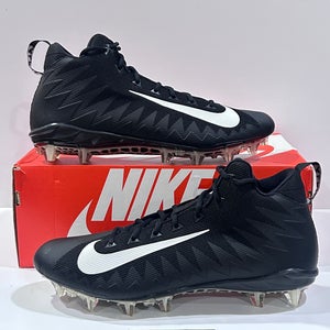 Size 16 Nike Alpha Menace Pro Mid TD Football Cleats Black AJ6604-004 NIB