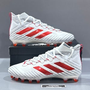 Size 10.5 Adidas Freak Ultra Primeknit Football Cleats White Red FX6580 Boost PK