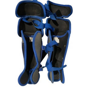 Used Catchers Leg Guards Royal Blue Junior 11847-S000029241