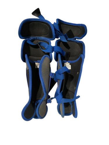 Used Catchers Leg Guards Royal Blue Junior 11847-S000029241
