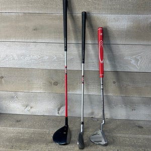 U.S. Kids Golf 3 Club Junior Set Ultralight WT-30S RH UL60 Youth Jr 39" Height