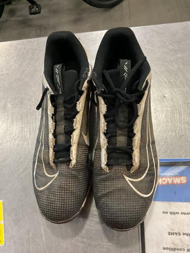 Used Nike Adult FB Cleats Black Senior 10.5 11614-S000220956