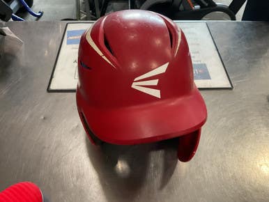 Used Easton ELITE BATTING HELMET W FACE GUARD Batting Helmet No Mask Red SM 11614-S000220947