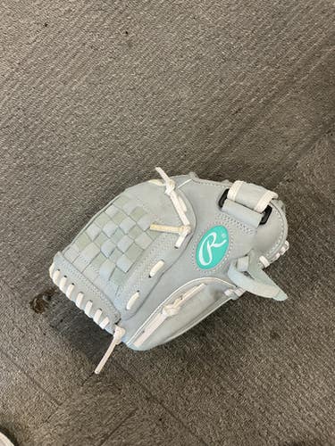 Used Rawlings SC BB/SB Glove RH Throw Grey 11" 11614-S000220926